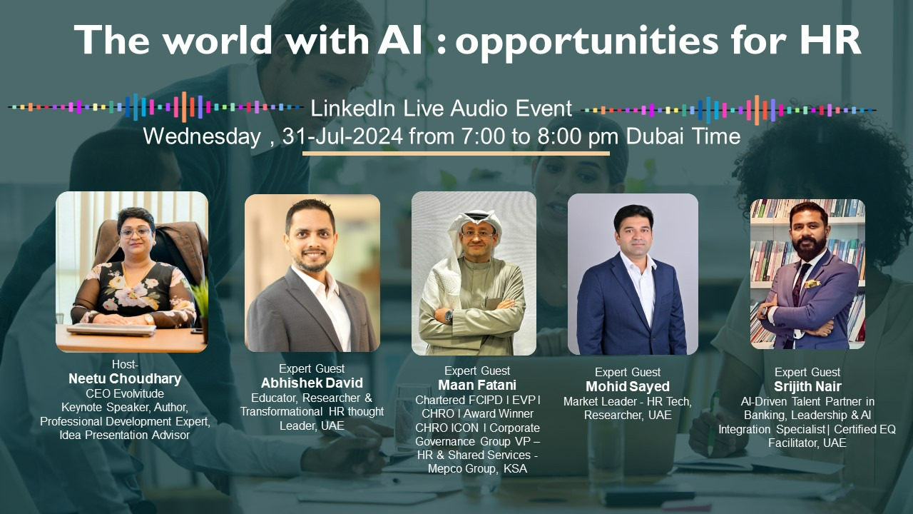 The World with AI :Opportunities for HR