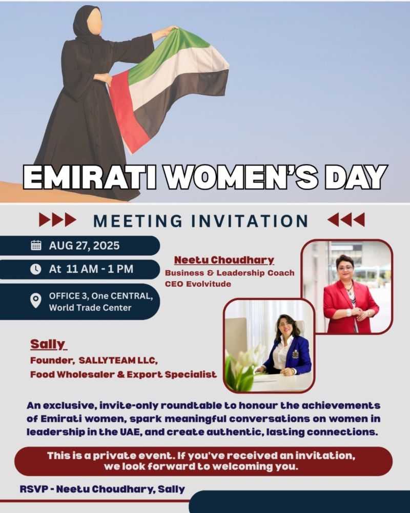 Special Roundtable – Celebrating Emirati Women’s Day